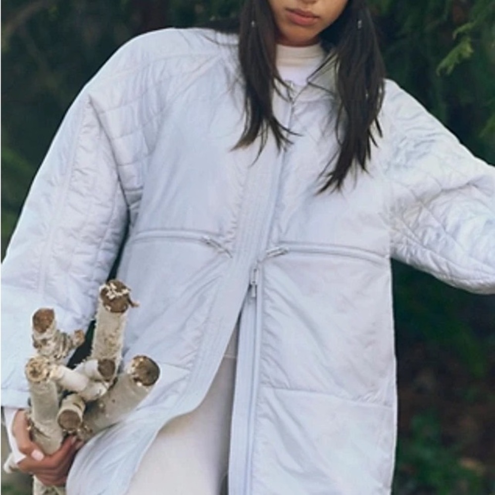 NWT Free people light as a feather puffer coat